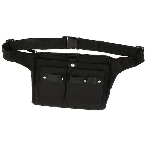 Sac de coiffure noir grand format, pochette pour coiffeur