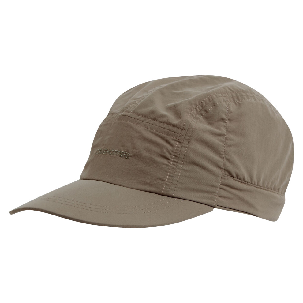 Craghoppers (M-L, Pebble) Mens Nosilife Iii Logo Desert Hat