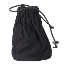 Calzino asciugacapelli nero con ventola, accessorio soffiante, copertura da viaggio pieghevole per parrucchiere