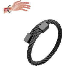 Titanium armband, Titanium armband, Lymfedrainage armband met magnetische therapie voor dames, heren,
