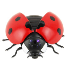 Haloppe Infrared Remote Control Fly Bee Ladybug RC Prank Insect Joke Scary Trick Toy