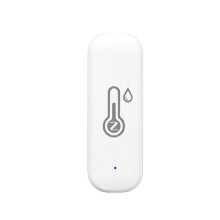 Tuya Smart Zigbee Temperature Humidity Sensor Indoor Hygrometer App Remote Real-time Monitoring Wor