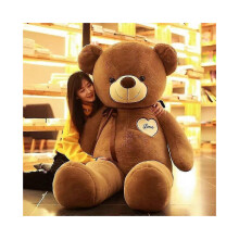 Riesenteddybär (60/80/100/120/140 cm) – Plüschtier, weicher Teddybär, Stofftier, großer Teddybär in
