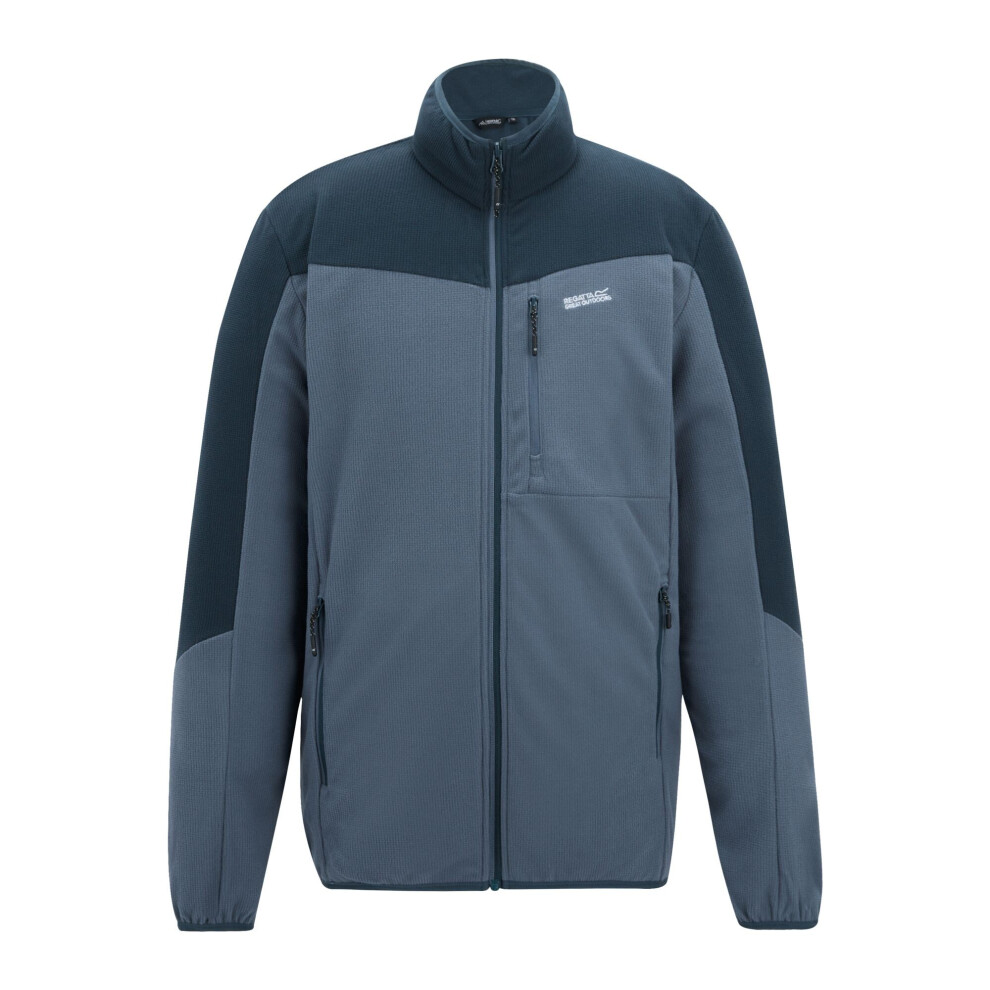 Regatta (S, China Blue/Night Sky) Mens Freesdale Fleece Jacket