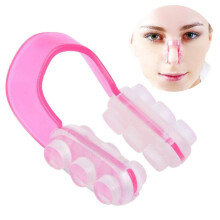 Silicone Nose Shaper - Slimming And Shaping Nose Bridge - Pink Nose Straightener Lifter Tool