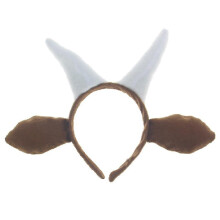 Bandeau chèvre pour enfant, accessoire de coiffure animal de dessin animé, déguisement cosplay, spectacle