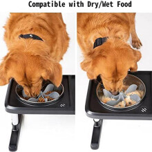 Inserts pour gamelle anti-glouton pour chiens. Gamelle adaptée aux chiens mangeant lentement, compatible