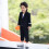 Boys Casual Jacket Korean Style Solid Black 3-4 Years 2