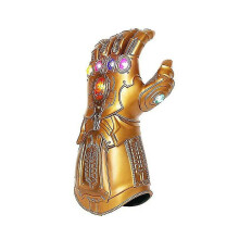 Thanos-Handschuhe für Kinder, Infinity-Handschuh mit LED-Licht, Avengers 4 Cosplay-Spielzeug