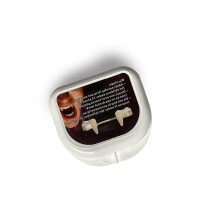 Vampire Fangs Teeth With Adhesive Scalable Cosplay Props Realistic Reusable Halloween Party Horror Decoration Halloween Event High Quality