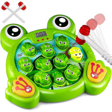 Muziek Super Kikker Spel Peuterspeelgoed - 2 Hamers Baby Interactief Leuk Speelgoed Peuteractiviteiten