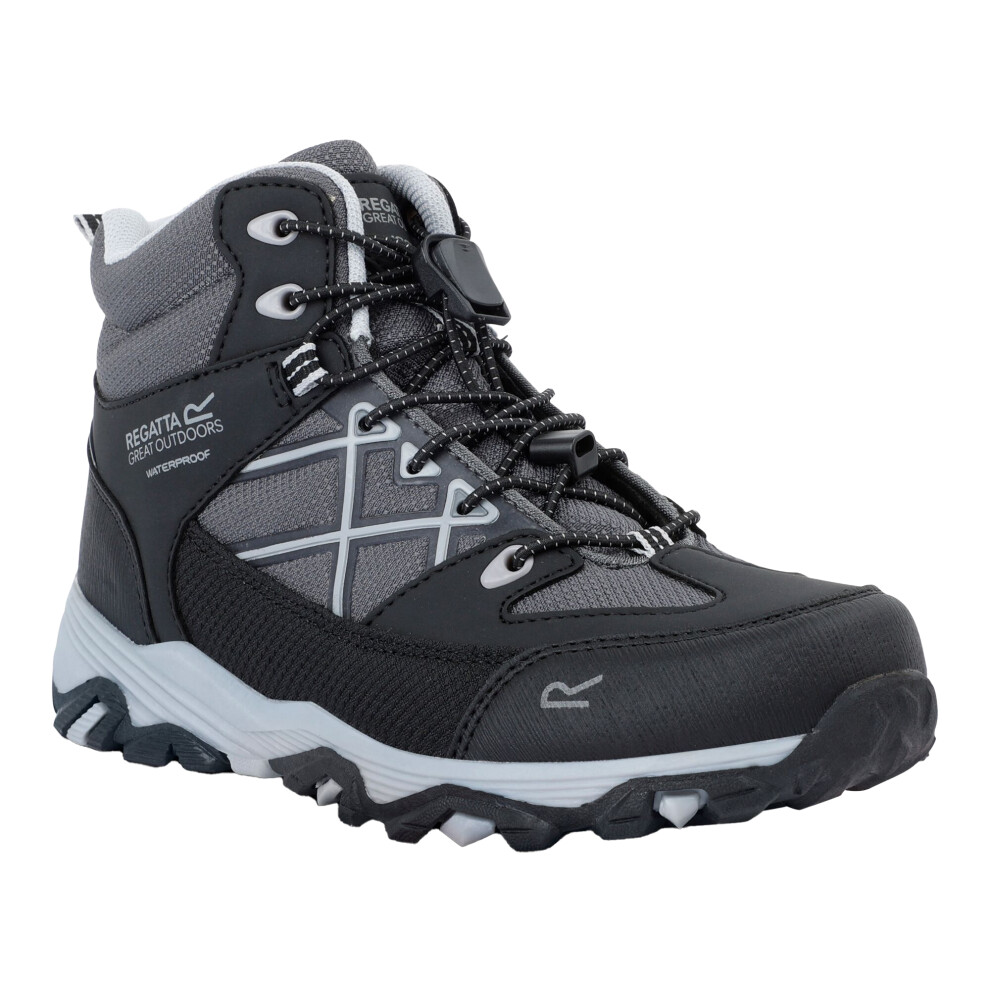 Regatta (1 Uk, Black/Light Steel) Childrens/Kids Samaris Iii Walking Boots