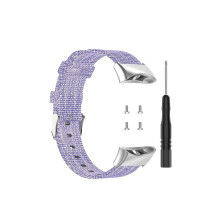 (Purple) Garmin Forerunner 45 45s Swim 2 -kellon vaihto-naranneke, nailon