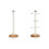 Swan Nordic Mug Tree & Towel Pole in White Kitchen Storage Kitchen Roll Holder 1