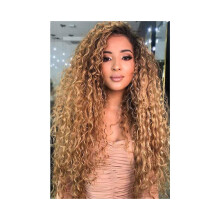 Women Afro Wigs African Long Curly Wavy Hair Party Cosplay Full Wig