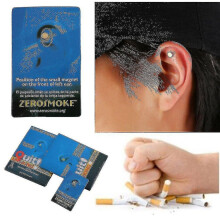 Magnet Auricular Quit Smoking Acupressure Patch No Cigarettes Health Therapy