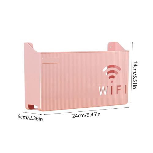 Wall-Mounted WiFi Router Storage Box 9.45x5.5x2.38 in 2