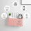 Wall-Mounted WiFi Router Storage Box 9.45x5.5x2.38 in 5