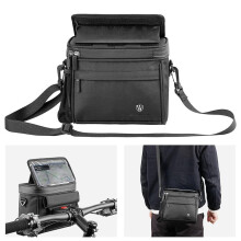 WHEEL UP D47 Borsa da telaio anteriore per bicicletta multifunzione Borsa a tracolla Accessori per ciclismo