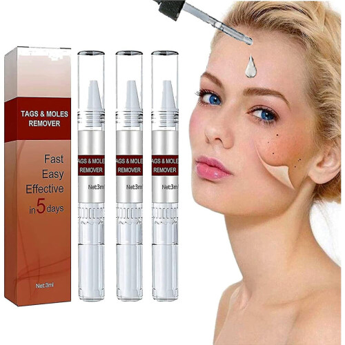 Wipe Off Tags And Mole Remover, Skin Tag Remover Liquid, Effectively Remove Skin Tags -3ml