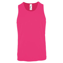 (XL, Neon Pink) SOLS Mens Performance Tank Top
