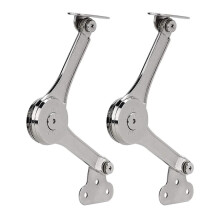 2 Stück robuste Deckelstützscharniere mit Soft-Close-Funktion, Klappdeckelhalterung, hält den Deckel
