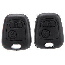 2 custodie per chiave telecomando auto senza chiave per C1 C4 107 207 307 407 206 306 406