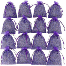 100% Natural Fragrant Lavender Filled Bags Insect And Moth Repellent 16pcs