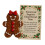 Acrylic Gingerbread Pocket Hug with Positive Card 2