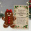 Acrylic Gingerbread Pocket Hug with Positive Card 6