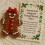Acrylic Gingerbread Pocket Hug with Positive Card 7