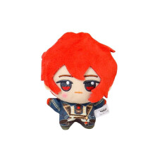 Pendentif en peluche Diluc de 10 cm, inspiré de l'anime Genshindoll, cadeau cosplay