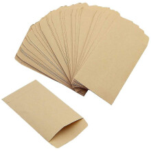 120 Pieces Small Kraft Paper Bags Mini Paper Bags Kraft Envelope Bag
