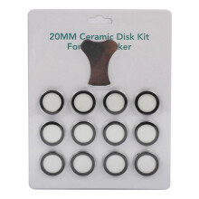Lot de 12 disques céramiques pour brumisateur ultrasonique, compatibles avec les humidificateurs et