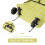 Collapsible Rolling Tote with Wheels 1 Piece 7