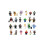 24 st minifigurer Roblox virtuella världsfigurblock 1