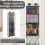 Hanging Yarn Organizer with 4 Clear Zippered Pockets 2