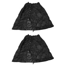 2x Outdoor Rain Skirt Waterproof Lightweight Rain Pants Camping Floor Mat Carpet Mountain Dirty Apr