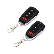 2x Universal Kloning Elektrisk Port Garageport Fjärrkontroll Nyckelbricka 433mhz Klonare
