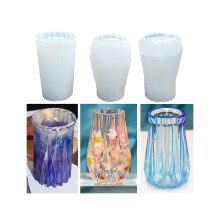 3 stuks harsvormen voor een vaas, siliconen mallen voor sieraden, harsfles, siliconen mal voor epoxyhars,