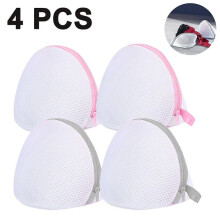 4-pack BH-tvättpåsar för tvätt, BH-påsar för tvättmaskin