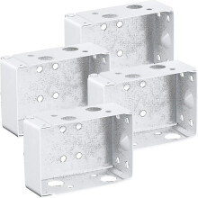 4 supports de store discrets de 5 cm (2 pouces) pour rail supérieur