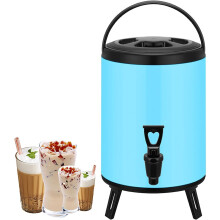Beverage Dispenser Stainless Steel 10L Insulated with Spigot