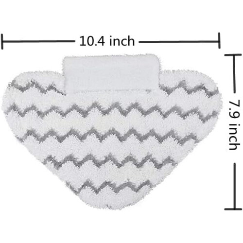 Steaming Mop Replacement Pads Triangle 4 Pack 1