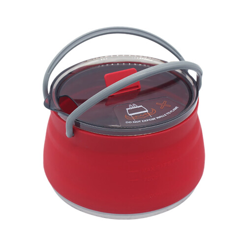Silicone Camping Cooking Pot Portable Foldable