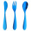 Kids Stainless Steel Cutlery Set Fork Spoon 3-Pc 1