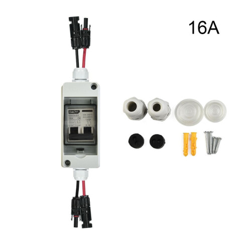 PV Isolator Switch DC/AC 30A IP65 16A Solar Disconnect