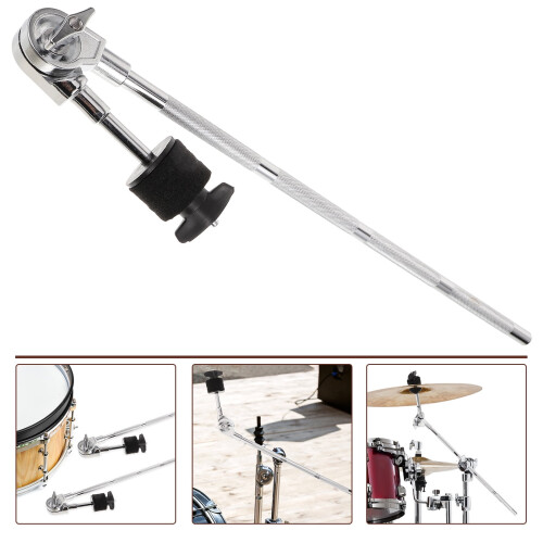 Cymbal Arm Clamp Metal Silver 1 Pack
