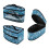 Travel Steamer Carrying Case Blue Sequin Texture 1