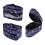 Garment Steamer Storage Bag Floral Pattern Deep Blue 1